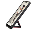 BAOHU Grip Stand Hardcase Backcover - Telefoonhoesje - Achterkant Hoesje - Geschikt voor Huawei P20 Pro - Rood