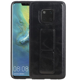 BAOHU Grip Stand Hardcase Backcover Huawei Mate 20 Pro Zwart