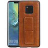 BAOHU Grip Stand Hardcase Backcover Huawei Mate 20 Pro Bruin