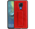 Grip Stand Hardcase Backcover - Telefoonhoesje - Achterkant Hoesje - Geschikt voor Huawei Mate 20 X - Rood