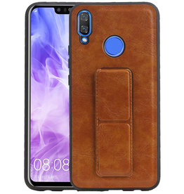 BAOHU Grip Stand Hardcase Backcover Huawei Nova 3 Bruin