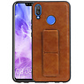 BAOHU Grip Stand Hardcase Backcover Huawei Nova 3 Bruin