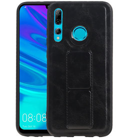 BAOHU Grip Stand Hardcase Backcover Huawei P Smart Plus Zwart