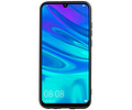 BAOHU Grip Stand Hardcase Backcover - Telefoonhoesje - Achterkant Hoesje - Geschikt voor Huawei P Smart Plus - Blauw