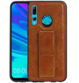 BAOHU Grip Stand Hardcase Backcover Huawei P Smart Plus Bruin