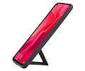 Grip Stand Hardcase Backcover - Telefoonhoesje - Achterkant Hoesje - Geschikt voor Huawei Nova 4 - Rood