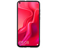 Grip Stand Hardcase Backcover - Telefoonhoesje - Achterkant Hoesje - Geschikt voor Huawei Nova 4 - Bruin