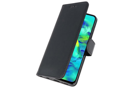 BAOHU Hoesje Geschikt voor Samsung Galaxy M40 - Kaarthouder Book Case Telefoonhoesje - Zwart