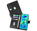 BAOHU Hoesje Geschikt voor Samsung Galaxy M40 - Kaarthouder Book Case Telefoonhoesje - Zwart