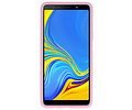 BackCover Hoesje Color Telefoonhoesje voor Samsung Galaxy A7 2018 - Roze