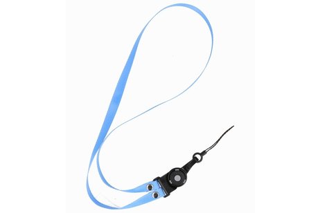 BAOHU CSC Touwtjes voor Telefoon Hoesjes, Fluitje of Badge Blauw