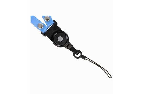 BAOHU CSC Touwtjes voor Telefoon Hoesjes, Fluitje of Badge Blauw