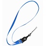 BAOHU CSC Touwtjes voor Telefoon Hoesjes, Fluitje of Badge Donker Blauw