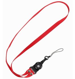 BAOHU CSC Touwtjes voor Telefoon Hoesjes, Fluitje of Badge Rood