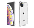 Schokbestendig Back Cover Hoesje - Shockproof Telefoonhoesje -  Geschikt voor iPhone 11 Pro - Transparant