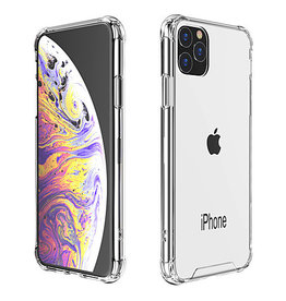 Schokbestendig Back Cover Hoesje iPhone 11 Pro Transparant