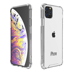 Schokbestendig Back Cover Hoesje - Shockproof Telefoonhoesje -  Geschikt voor iPhone 11 Pro - Transparant