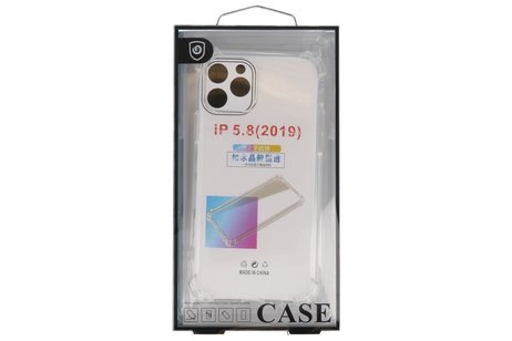 BAOHU Schokbestendig Back Cover Hoesje - Shockproof Telefoonhoesje -  Geschikt voor iPhone 11 Pro - Transparant