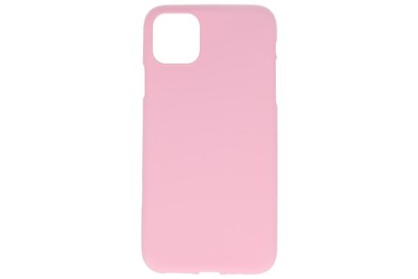 BAOHU Hoesje Geschikt voor de iPhone 11 Pro - Backcover Color Telefoonhoesje - Roze