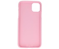 BackCover Hoesje Color Telefoonhoesje voor iPhone 11 Pro Max - Roze