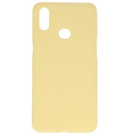 BAOHU BackCover Hoesje Color Telefoonhoesje Samsung Galaxy A10s - Geel