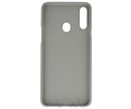 BAOHU Hoesje Geschikt voor de Samsung Galaxy A20s - Backcover Color Telefoonhoesje - Grijs