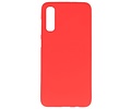 BackCover Hoesje Color Telefoonhoesje voor Samsung Galaxy A30s - Rood