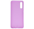 BAOHU Hoesje Geschikt voor de Samsung Galaxy A30s - Backcover Color Telefoonhoesje - Paars