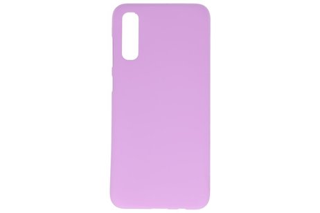 BackCover Hoesje Color Telefoonhoesje voor Samsung Galaxy A30s - Paars