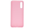 BAOHU Hoesje Geschikt voor de Samsung Galaxy A30s - Backcover Color Telefoonhoesje - Roze