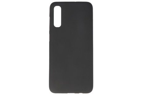 BackCover Hoesje Color Telefoonhoesje voor Samsung Galaxy A50s - Zwart