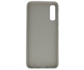 BAOHU Hoesje Geschikt voor de Samsung Galaxy A50s - Backcover Color Telefoonhoesje - Grijs
