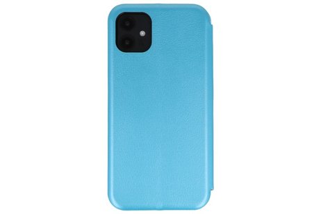 Slim Folio Case - Book Case Telefoonhoesje - Folio Flip Hoesje - Geschikt voor iPhone 11 - Blauw