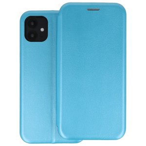 Slim Folio Case - Book Case Telefoonhoesje - Folio Flip Hoesje - Geschikt voor iPhone 11 - Blauw