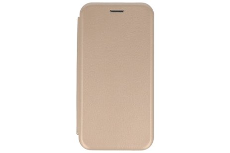 Slim Folio Case - Book Case Telefoonhoesje - Folio Flip Hoesje - Geschikt voor iPhone 11 Pro Max - Goud