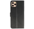 Booktype Telefoonhoesjes - Bookcase Hoesje - Wallet Case -  Geschikt voor iPhone 11 Pro Max - Zwart