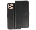 Booktype Telefoonhoesjes - Bookcase Hoesje - Wallet Case -  Geschikt voor iPhone 11 Pro Max - Zwart