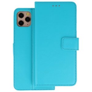 BAOHU Booktype Telefoonhoesjes - Bookcase Hoesje - Wallet Case -  Geschikt voor iPhone 11 Pro Max - Blauw