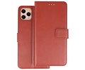 Booktype Telefoonhoesjes - Bookcase Hoesje - Wallet Case -  Geschikt voor iPhone 11 Pro Max - Bruin