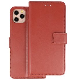 BAOHU Wallet Cases Hoesje iPhone 11 Pro Max Bruin