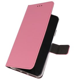 BAOHU Wallet Cases Hoesje Samsung Galaxy A10s Roze