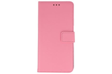 BAOHU Booktype Telefoonhoesjes - Bookcase Hoesje - Wallet Case -  Geschikt voor Samsung Galaxy A10s - Roze