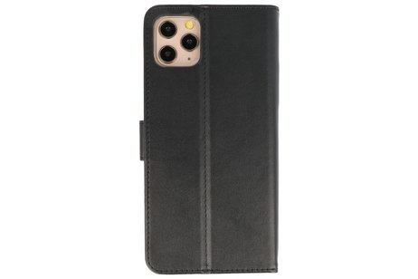 Booktype Telefoonhoesjes - Bookcase Hoesje - Wallet Case -  Geschikt voor iPhone 11 Pro - Zwart