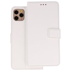 BAOHU Booktype Telefoonhoesjes - Bookcase Hoesje - Wallet Case -  Geschikt voor iPhone 11 Pro - Wit