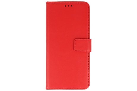 Booktype Telefoonhoesjes - Bookcase Hoesje - Wallet Case -  Geschikt voor iPhone 11 Pro - Rood