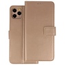 BAOHU Wallet Cases Hoesje iPhone 11 Pro Goud
