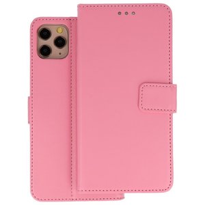 Booktype Telefoonhoesjes - Bookcase Hoesje - Wallet Case -  Geschikt voor iPhone 11 Pro - Roze