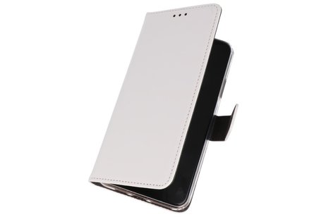 Booktype Telefoonhoesjes - Bookcase Hoesje - Wallet Case -  Geschikt voor Samsung Galaxy Note 10 - Wit