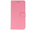 BAOHU Booktype Telefoonhoesjes - Bookcase Hoesje - Wallet Case -  Geschikt voor Samsung Galaxy Note 10 - Roze