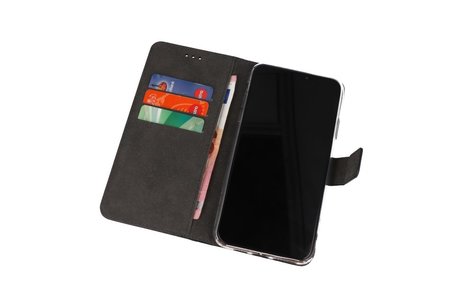 Booktype Telefoonhoesjes - Bookcase Hoesje - Wallet Case -  Geschikt voor Samsung Galaxy Note 10 Plus - Zwart